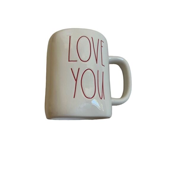 Rae Dunn Artisan Collection LOVE YOU  Name Mug - Picture 1 of 8